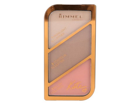 Rimmel London 002 Coral Glow Kate Paletka do konturowania 18,5 g (W) (P2)