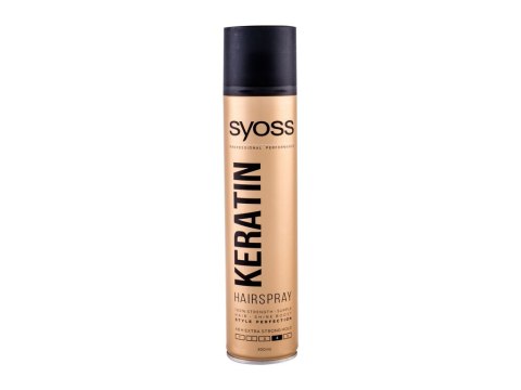 Syoss Keratin Hair Spray Lakier do włosów 300 ml (W) (P2)