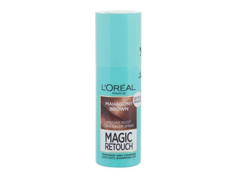 L'Oréal Paris Mahagony Brown Magic Retouch Instant Root Concealer Spray Farba do włosów Wszystkie typy włosów 75 ml (W) (P2)