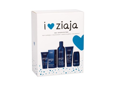 Ziaja Żel pod prysznic 3w1 300 ml + Nawilżający krem SPF6 50 ml + Balsam po goleniu 75 ml + Antyperspirant 60 ml Men Żel pod pry