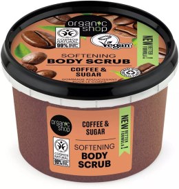 Organic Shop Softening Body Scrub zmiękczający peeling do ciała Coffee Sugar 250ml (P1)