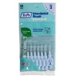 TePe Extra Soft szczoteczki do przestrzeni międzyzębowych 0.6mm Jasnoniebieskie 8szt (P1)