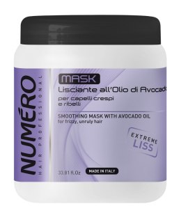 NUMERO Smoothing Mask With Avocado Oil wygładzająca maska z olejkiem z awokado 1000ml (P1)