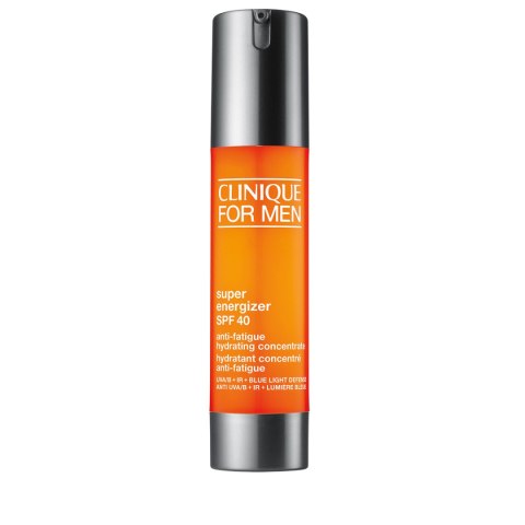 Clinique Clinique For Men Super Energizer SPF 40 Anti-Fatigue Hydrating Concentrate intensywny koncentrat nawilżający do twarzy 