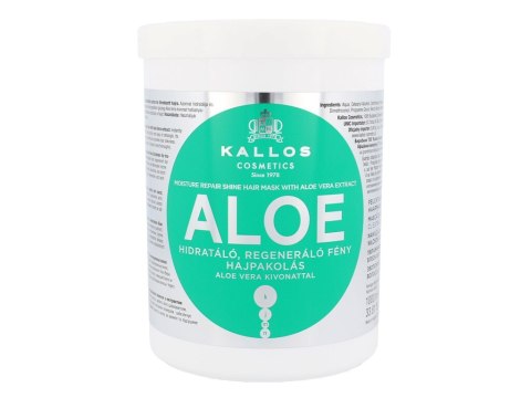 Kallos Cosmetics Aloe Vera Maska do włosów 1000 ml (W) (P2)