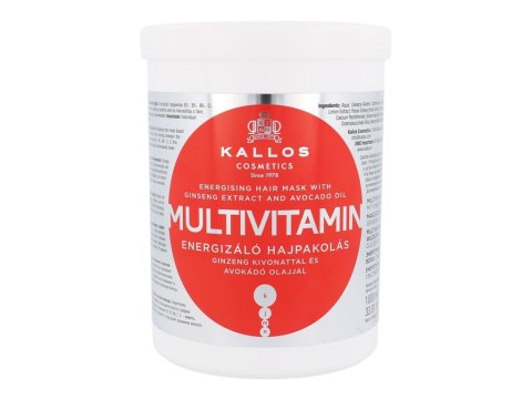 Kallos Cosmetics Multivitamin Maska do włosów 1000 ml (W) (P2)