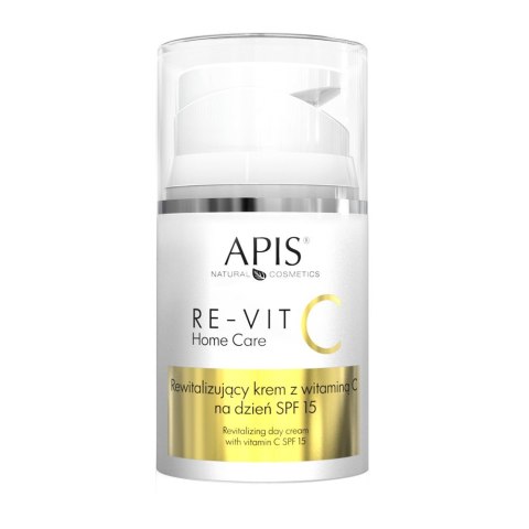 APIS Re-Vit C Home Care rewitalizujący krem z witaminą C na dzień SPF15 50ml (P1)