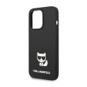 Karl Lagerfeld Choupette Body - Etui iPhone 14 Pro Max (czarny)