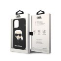 Karl Lagerfeld Silicone Ikonik Karl`s Head MagSafe - Etui iPhone 14 Pro (czarny)