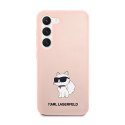 Karl Lagerfeld Silicone NFT Choupette - Etui Samsung Galaxy S23 (różowy)