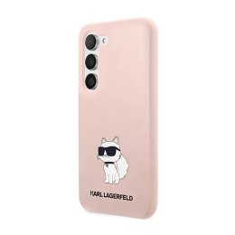 Karl Lagerfeld Silicone NFT Choupette - Etui Samsung Galaxy S23+ (różowy)