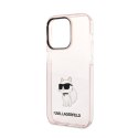 Karl Lagerfeld IML NFT Choupette - Etui iPhone 14 Pro Max (różowy)