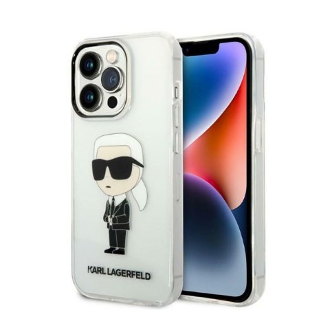 Karl Lagerfeld IML NFT Ikonik - Etui iPhone 14 Pro Max (przezroczysty)