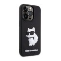 Karl Lagerfeld 3D Rubber NFT Choupette - Etui iPhone 14 Pro (Czarny)