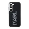 Karl Lagerfeld 3D Rubber Glitter Logo - Etui Samsung Galaxy S23+ (czarny)