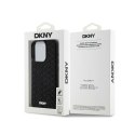 DKNY 3D Rubber Repeat Pattern - Etui iPhone 15 Pro Max (czarny)