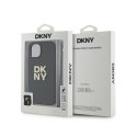 DKNY Wrist Strap Stock Logo - Etui iPhone 14 / 15 / 13 (czarny)