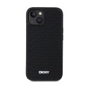 DKNY 3D Rubber Repeat Pattern - Etui iPhone 15 Plus (czarny)