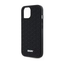 DKNY 3D Rubber Repeat Pattern - Etui iPhone 15 Plus (czarny)