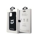 Karl Lagerfeld Silicone Choupette Head MagSafe - Etui iPhone 15 Plus / 14 Plus (czarny)