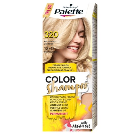 Palette Color Shampoo szampon koloryzujący do włosów 320 (12-0) Rozjaśniacz (P1)