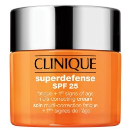 Clinique Superdefense SPF25 Fatigue + 1st Signs of Age Multi Correcting Cream krem korygujący zmęczenie i pierwsze oznaki starze