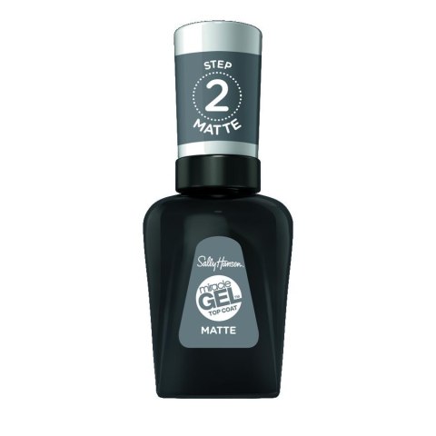 Sally Hansen Miracle Gel Top Coat Matte matowy lakier nawierzchniowy 14.7ml (P1)