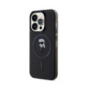 Karl Lagerfeld IML Ikonik MagSafe - Etui iPhone 15 Pro (czarny)