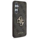 Guess 4G Big Metal Logo - Etui Samsung Galaxy S24 FE (brązowy)