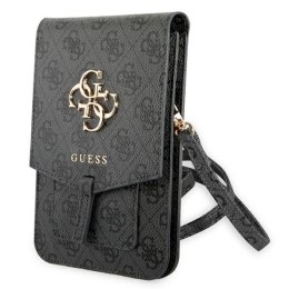 Guess 4G Big Metal Logo Phone Bag - Torba z przegrodą na smartfona (czarny)