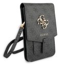 Guess 4G Big Metal Logo Phone Bag - Torba z przegrodą na smartfona (czarny)