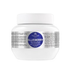 Kallos KJMN Blueberry Revitalizing Hair Mask rewitalizująca maska do włosów z ekstraktem jagód 275ml (P1)