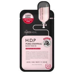 Mediheal H.D.P Pore-Stamping Black Mask EX czarna maska oczysczająca pory 25ml (P1)