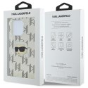 Karl Lagerfeld IML Karl Head Electroplated - Etui iPhone 16 Pro Max (przezroczysty)