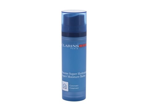 Clarins Men Super Moisture Balm Comfort Krem do twarzy na dzień Wysuszona cera 50 ml (M) (P2)