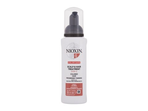 Nioxin System 4 Color Safe Scalp Hair Treatment Pielęgnacja bez spłukiwania 100 ml (W) (P2)