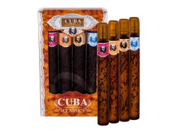 Cuba Edt 35ml Yelow + Edt 35ml Blue + Edt 35ml Red + Edt 35ml Orange Classic Woda toaletowa 35 ml (M) (P2)