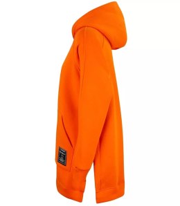 Ciepła oversizowa bluza BASIC hoodie (Pomarańczowy)