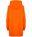 Ciepła oversizowa bluza BASIC hoodie (Pomarańczowy)