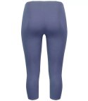 Klasyczne legginsy bezszwowe 3/4 plus size (Fioletowy) 6XL (52)