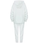 Dres sportowy bawełniany gładki oversize MARGARET (Biały) 42