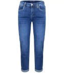 Spodnie jeansowe Jeansy mom fit blue LAURA 36