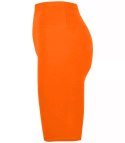 Krótkie legginsy kolarki bezszwowe KARO (Pomarańczowy) L/XL