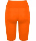 Krótkie legginsy kolarki bezszwowe KARO (Pomarańczowy) L/XL