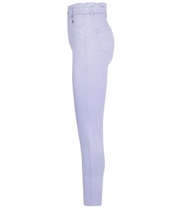 Wygodne elastyczne spodnie JEANSY SKINNY FIT kolorowe Eleganckie ROSE (Fioletowy) 42