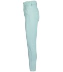 Wygodne elastyczne spodnie JEANSY SKINNY FIT kolorowe Eleganckie ROSE (Zielony) 42