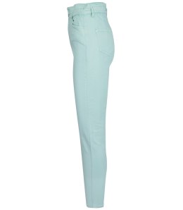 Wygodne elastyczne spodnie JEANSY SKINNY FIT kolorowe Eleganckie ROSE (Zielony) 42