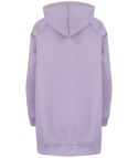 Ciepła oversizowa bluza BASIC hoodie (Fioletowy)