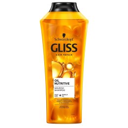 Gliss Oil Nutritive Shampoo odżywczy szampon do włosów przesuszonych i nadwyrężonych 400ml (P1)