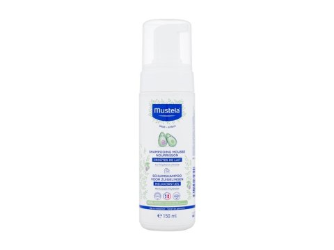 Mustela Bébé Foam Shampoo Szampon do włosów Włosy delikatne 150 ml (K) (P2)